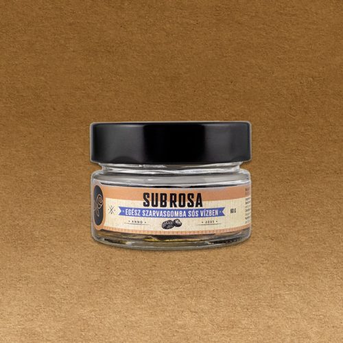Szarvasgomba (egész, sós vízben) 60g