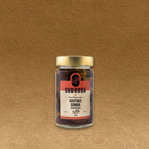Shiitake gomba zöldfűszeres olajban 200g